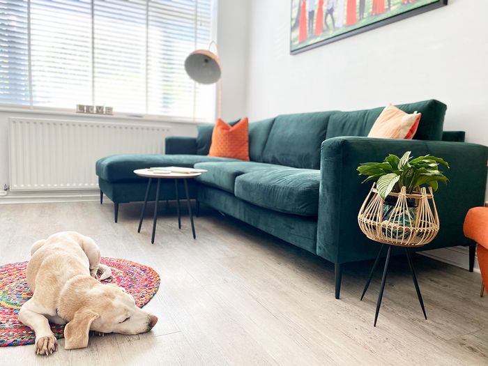 Covex Corner Sofa in a colorful interior