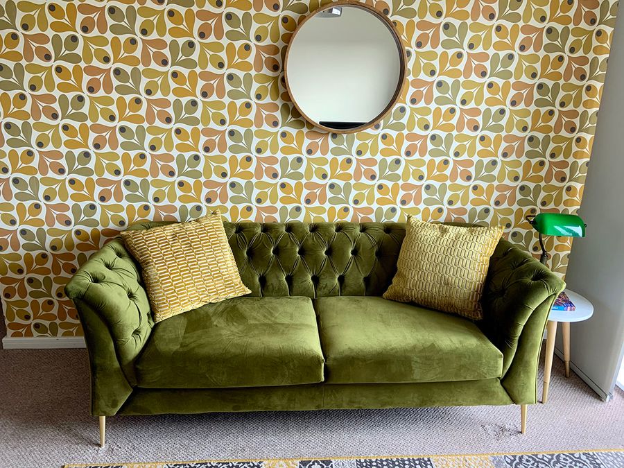 Canapé Chesterfield Modern vert de Colin