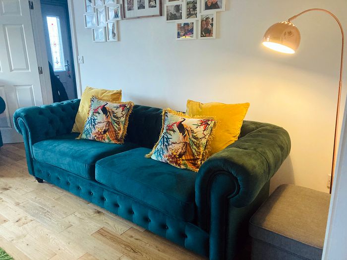 Canapé Chesterfield Max de Naomi