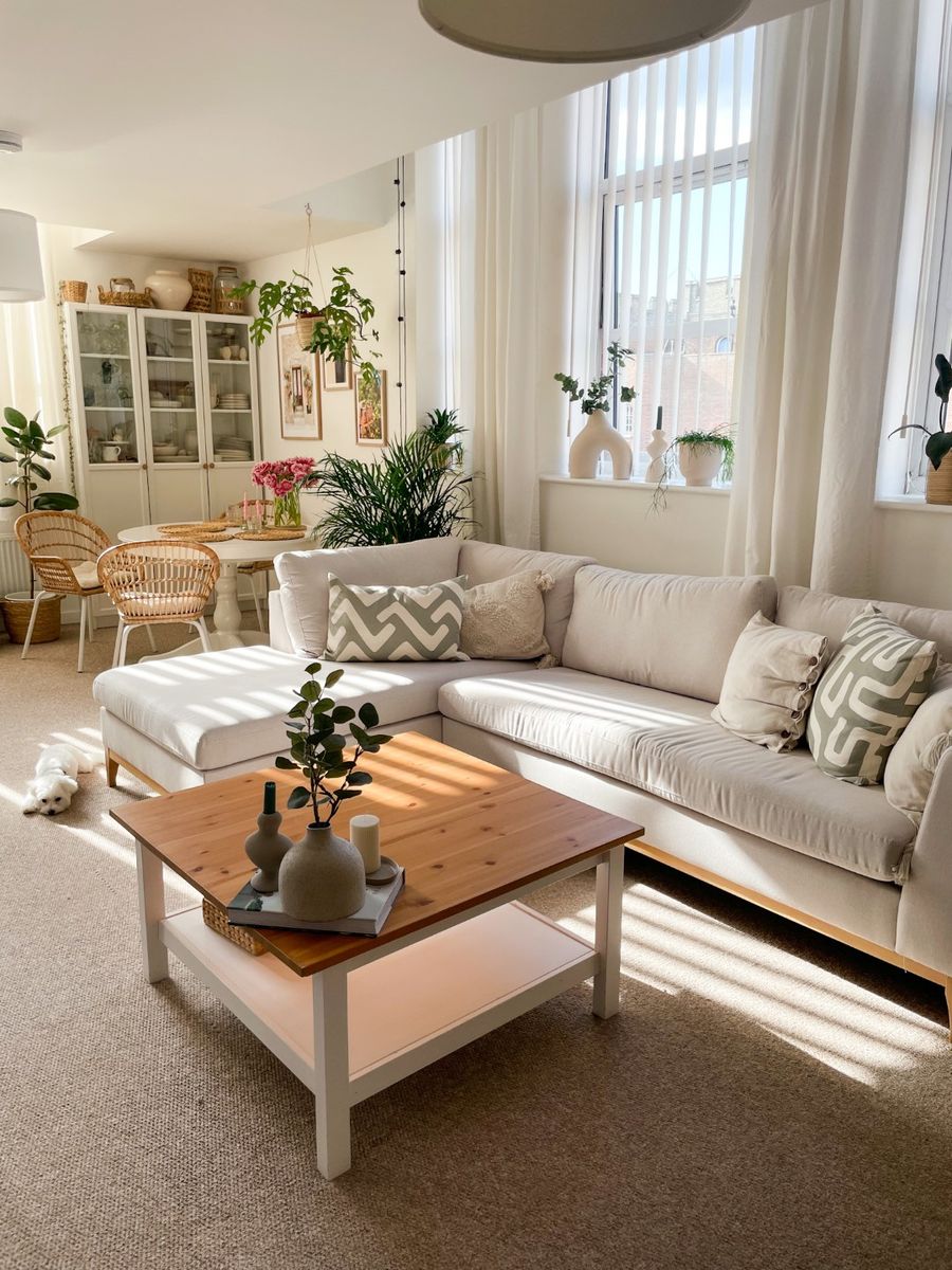 Canapé d'angle Gosena Wood- @first_floor_apartment