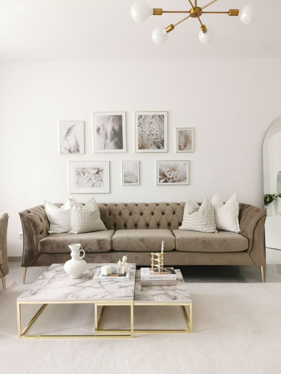 Chesterfield Modern Sofa - @unzishome