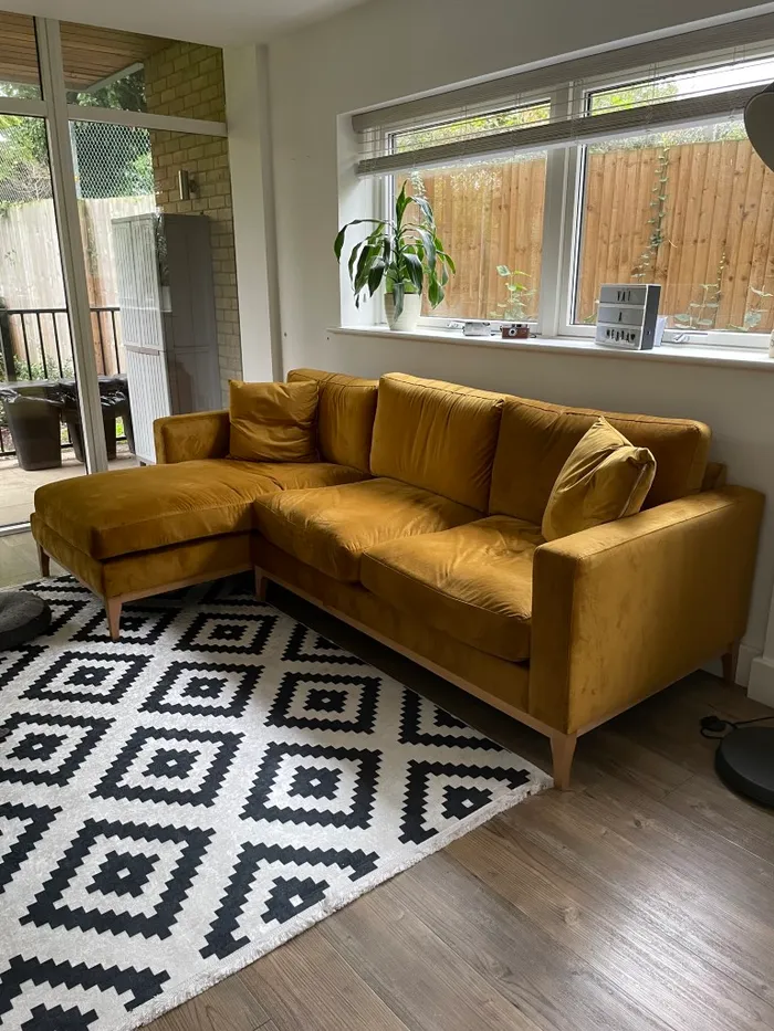 Covex Wood Corner Sofa - Joana