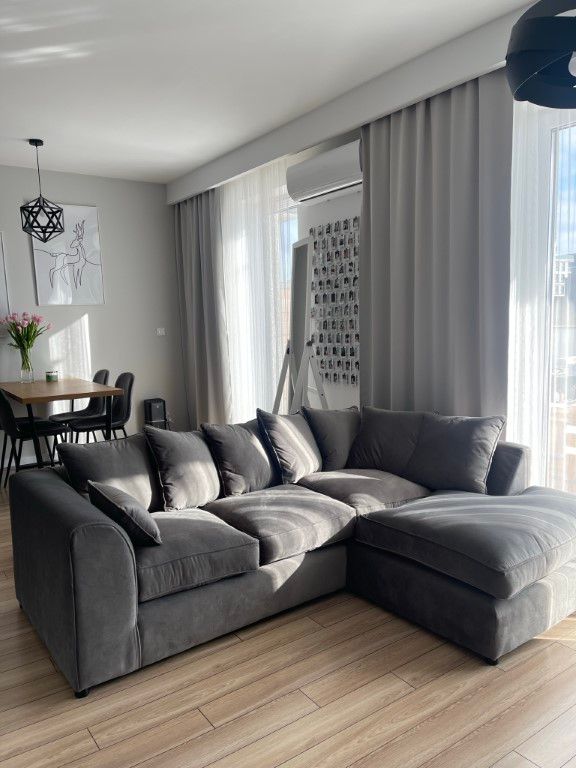 Dillon Velvet Corner Sofa - @klatex