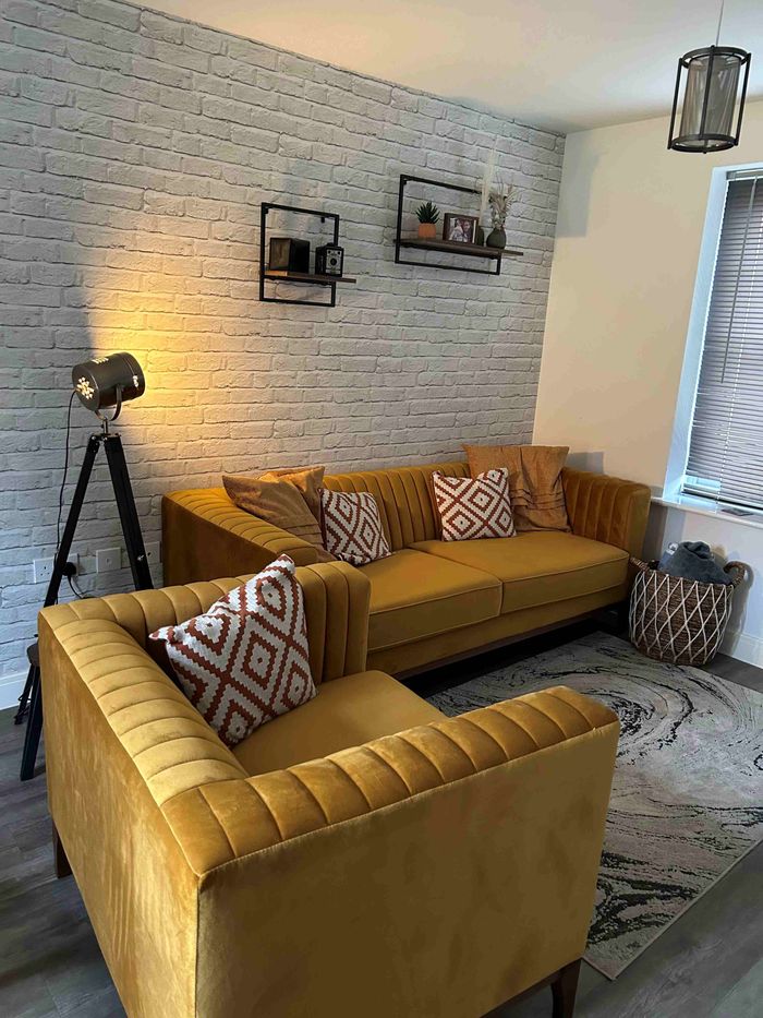 Sofa Slender Wood - Alex