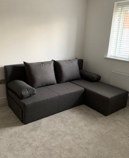 Novel Corner Sofa Bed - Matt