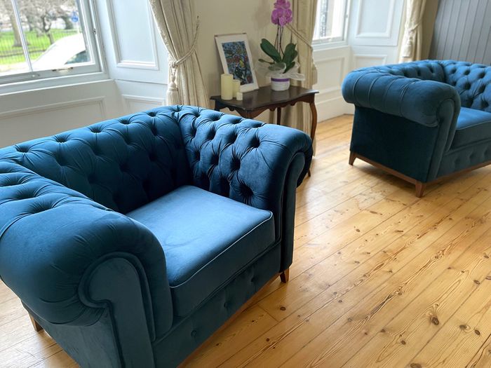 Chesterfield Grand Armchairs - Anne
