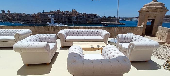 Chesterfield Sofa and Armchair - Cedric