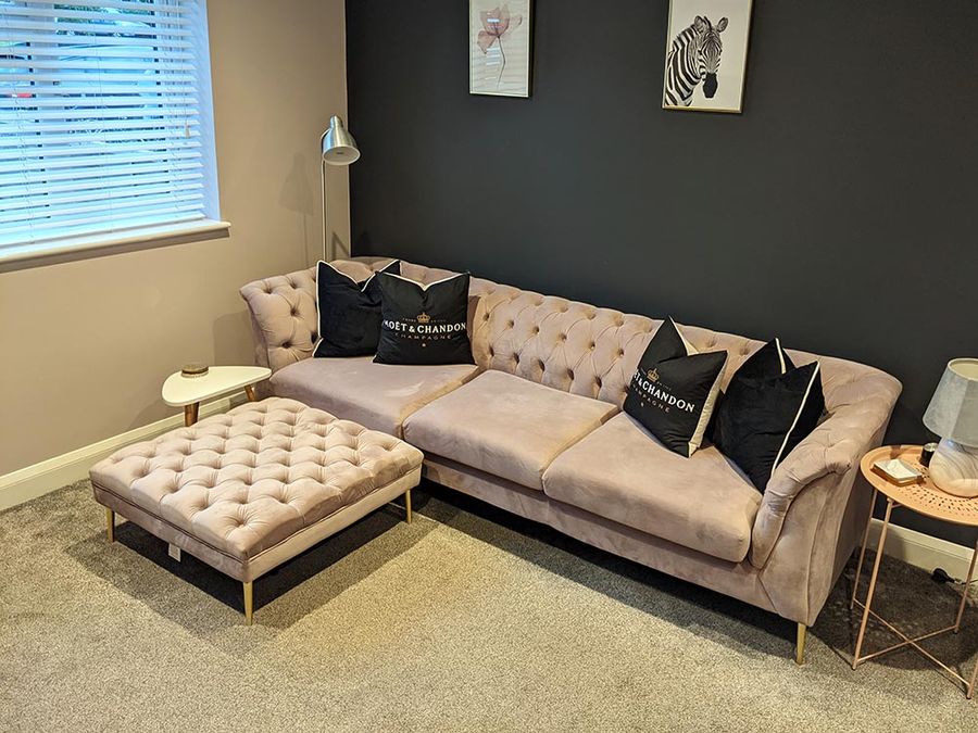 Canapé moderne Chesterfield de Francesca