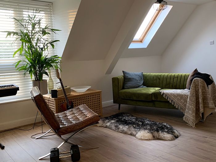 Slender 3-seater Sofa by Marc